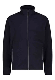 Strickfleecejacke Herren Fleecejacke ohne Kapuze 3G13677