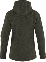 Fjällräven Fleecejacke Damen Kaitum Dunkelgrün/Grün