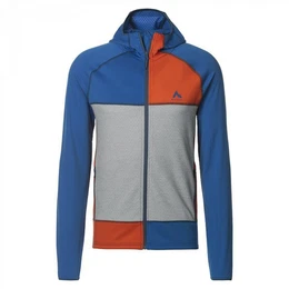 Fleecejacke Montina Herren Unterjacke orange /grau /royal-blau
