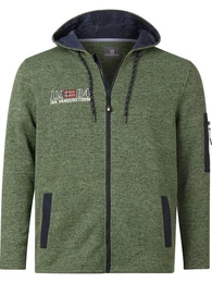 Fleecejacke ASVA mit Kapuze