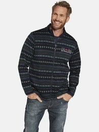 Fleecejacke NELS mit Alllover-Print