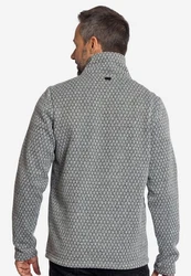 Elkline Fleecejacke Selfoss Grau/Dunkelblau/Hellgrau