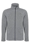 Elkline Fleecejacke Selfoss Grau/Dunkelblau/Hellgrau