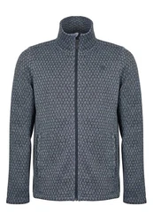 Elkline Fleecejacke Selfoss Dunkelblau/Grau/Blau