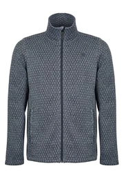 Fleecejacke Selfoss Strickjacke mit Stehkragen warm