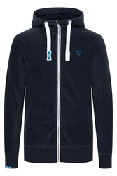 !Solid Fleecejacke SDLoki Sweatshirtjacke Dunkelblau/Blau