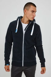!Solid Fleecejacke SDLoki Sweatshirtjacke Dunkelblau/Blau