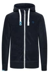 !Solid Fleecejacke SDLoki Sweatshirtjacke Dunkelblau/Blau