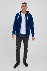 !Solid Fleecejacke SDLoki Sweatshirtjacke Blau