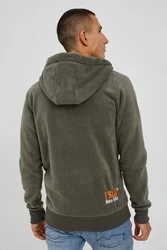 !Solid Fleecejacke SDLoki Sweatshirtjacke Dunkelgrün/Khaki