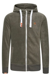 !Solid Fleecejacke SDLoki Sweatshirtjacke Dunkelgrün/Khaki