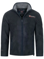 Geographical Norway Fleecejacke Herren Outdoor Dunkelblau/Blau/Hellblau