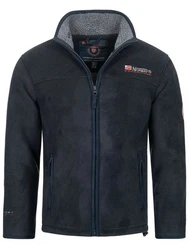 Geographical Norway Fleecejacke Herren Outdoor Dunkelblau/Blau/Hellblau