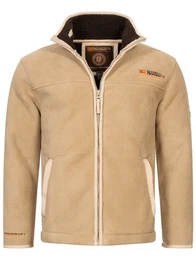 Fleecejacke Herren Fleece Warm PolarFleece Teddyfell Futter Winter Jacke Outdoor