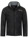 Geographical Norway Fleecejacke Herren Outdoor Dunkelgrau/Schwarz/Grau