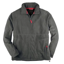 Fleecejacke Groe Gren Herren Fleecejacke grau Marc&Mark by Seefeld