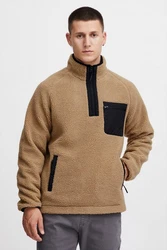 Indicode Fleecejacke IDTrout Herren mit Stehkragen 