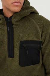 Indicode Fleecejacke IDTrent Dunkelgrün