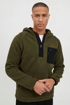 Indicode Fleecejacke IDTrent Dunkelgrün
