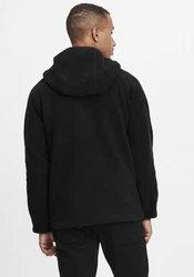 Indicode Fleecejacke IDTrent Schwarz/Dunkelgrau/Dunkelblau