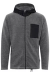 Indicode Fleecejacke IDWilmot Herren  Dunkelgrau/Hellgrau/Grau