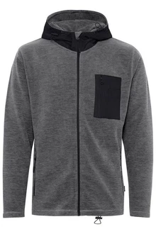 Indicode Fleecejacke IDWilmot Herren  Dunkelgrau/Hellgrau/Grau