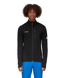 Mammut Fleecejacke Taiss Light ML Jacket Herren Schwarz/Dunkelrot/Rot