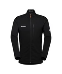 Mammut Fleecejacke Taiss Light ML Jacket Herren Schwarz/Dunkelrot/Rot