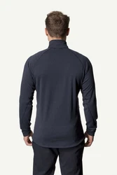Houdini Fleecejacke M's Outright Jacket Dunkelblau/Grau