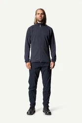 Houdini Fleecejacke M's Outright Jacket Dunkelblau/Grau