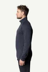 Houdini Fleecejacke M's Outright Jacket Dunkelblau/Grau
