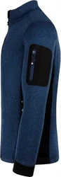 normani Fleecejacke Wapusk Herren Dunkelblau/Blau/Hellblau