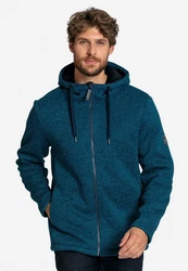 Elkline Fleecejacke No Idea Blau/Hellblau/Dunkelblau