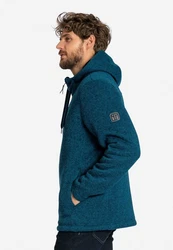 Elkline Fleecejacke No Idea Blau/Hellblau/Dunkelblau