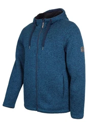 Elkline Fleecejacke No Idea Blau/Hellblau/Dunkelblau