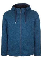 Fleecejacke No Idea warm gefttert mit Kapuze