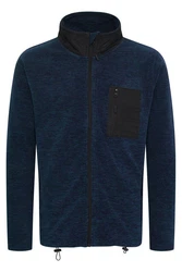 Indicode Fleecejacke IDWilton Herren Dunkelblau/Blau