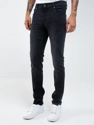 BIG STAR Skinny-fit Jeans NADER niedrige Leibhöhe Schwarz/Dunkelgrau/Dunkelblau