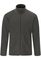 Gipfelglück Fleecejacke Michl Herren Dunkelgrau/Hellgrau/Grau/Rot