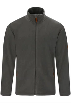 Gipfelglück Fleecejacke Michl Herren Dunkelgrau/Hellgrau/Grau/Rot