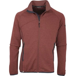 Maul Fleecejacke Pohlheim II-Fleecejacke+Kapuze 3-in-1 Funktionsjacke Rot/Dunkelrot/Braun