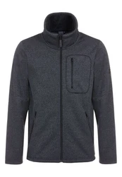 Elkline Fleecejacke Fat Chance Dunkelblau/Dunkelgrau/Grau