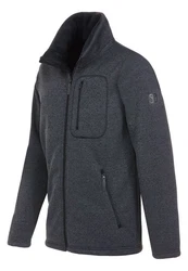 Elkline Fleecejacke Fat Chance Dunkelblau/Dunkelgrau/Grau