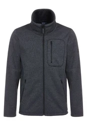 Elkline Fleecejacke Fat Chance Dunkelblau/Dunkelgrau/Grau