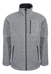 Elkline Fleecejacke Fat Chance Hellgrau/Grau/Dunkelgrau/Dunkelblau