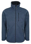 Elkline Fleecejacke Fat Chance Dunkelblau/Hellblau/Grau/Blau