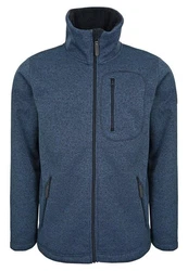Elkline Fleecejacke Fat Chance Dunkelblau/Hellblau/Grau/Blau