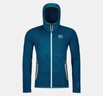 Ortovox Fleecejacke FLEECE HOODY Blau/Hellblau/Türkis
