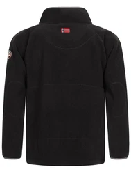 Geo Norway Fleecejacke Polar Sweatjacke Schwarz/Dunkelgrau