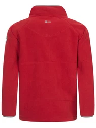 Geo Norway Fleecejacke Polar Sweatjacke Rot/Dunkelrot